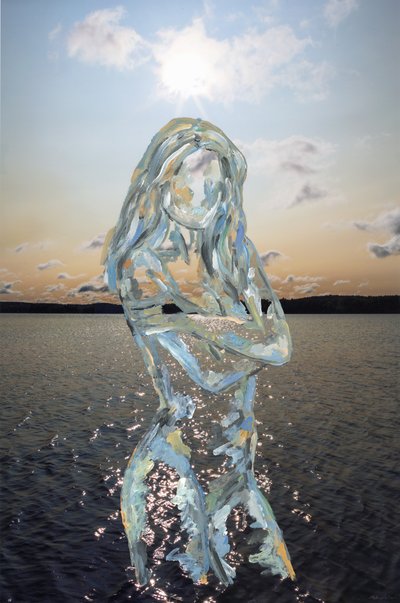 Figure du lac - Madeleine Gross