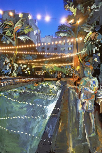Nage nocturne, 2021 - Madeleine Gross
