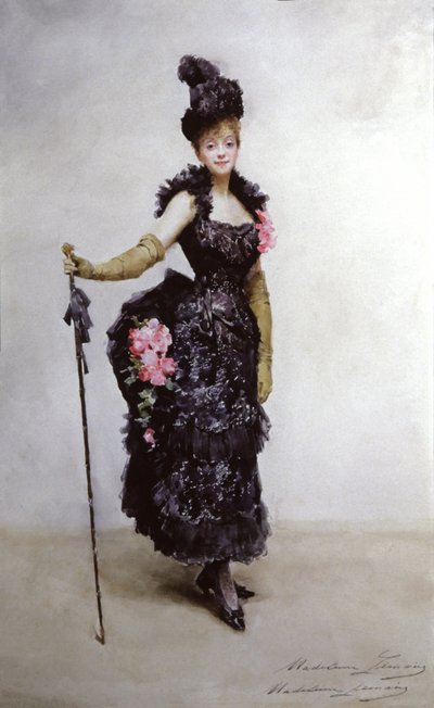 Gabrielle Réjane, c.1890-1900 - Madeleine Lemaire