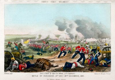 Trente et unième Régiment, Bataille de Ferozeshah, 2ème Jour, 22 décembre 1845 - Madeley