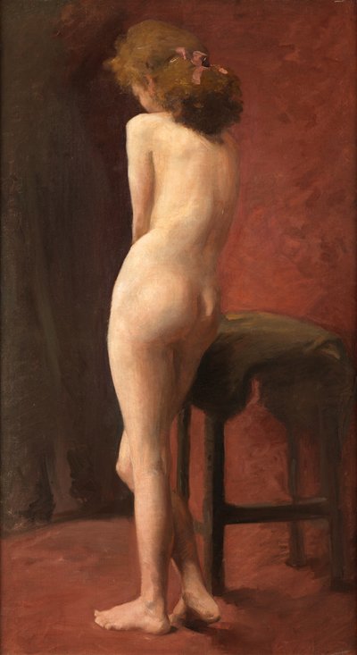 Nu en rouge - Madeline Emily Green