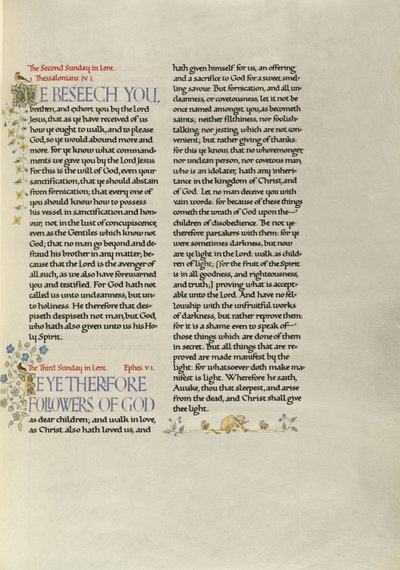 Page de texte décorée - Madelyn Walker