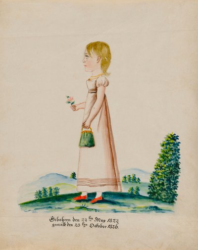 Portrait de Sarah Musser - Maentel, Jacob