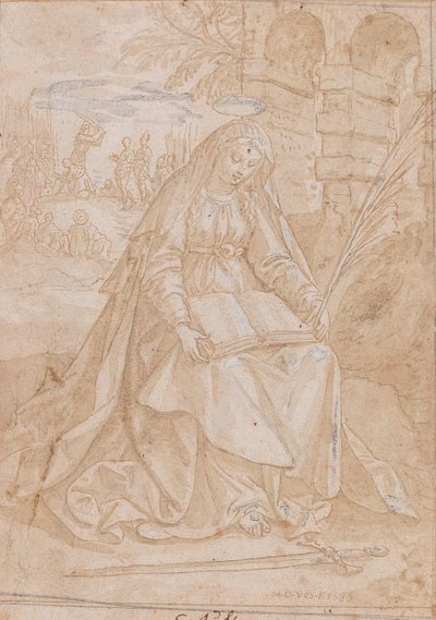 Sainte Justine, 1584 - Maerten Vos de