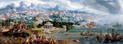 Fantaisie panoramique avec l
