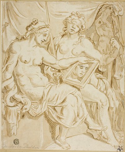 Prudence et justice - Maerten van Heemskerck