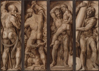 Saturne Dévorant un Enfant; Hercule Tuant l