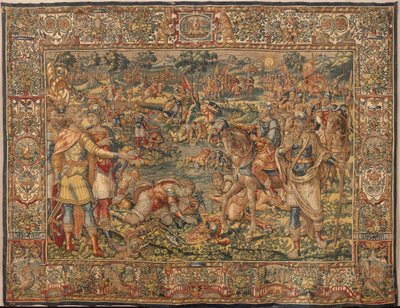 Histoire de Gédéon, fin du 16ème siècle (soie et laine) - Maerten van Heemskerck