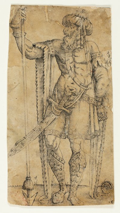 Sultan en armure - Maerten van Heemskerck