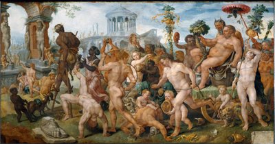 Procession triomphale de Silène - Maerten van Heemskerck