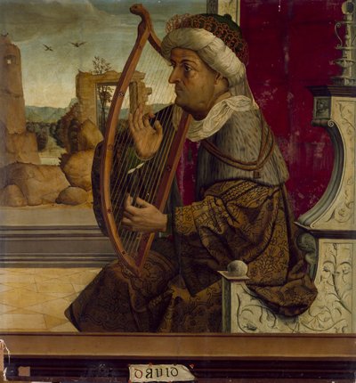 Le roi David, c. 1525 - Maestro de Becerril