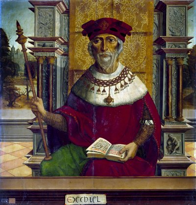 Le prophète Ézéchiel - Maestro de Becerril
