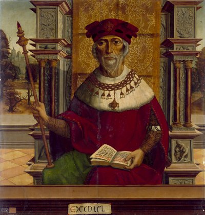 Le Prophète Ézéchiel - Maestro de Becerril