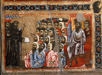 Histoire de la vie de Saint François du retable de San Francesco d