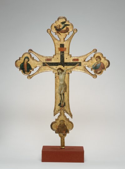 Croix processionnelle, c. 1320 - Maestro di Santa Chiara