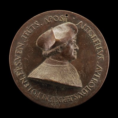 Altobello Averoldo de Brescia, mort en 1531, évêque de Pola, légat apostolique [avers], années 1520 - Maffeo Olivieri