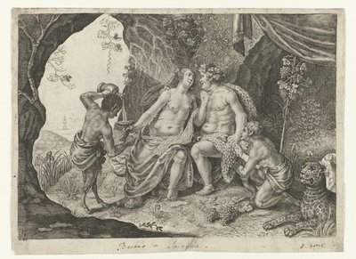 Mariage de Bacchus et Ariane - Magdalena van de Passe (possibly)