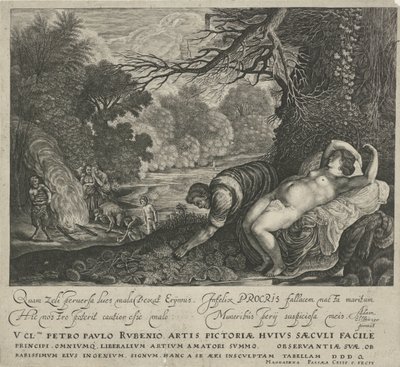Céphale et Procris - Magdalena van de Passe