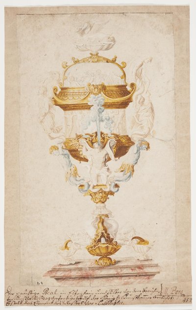 Esquisse pour le vase "Élément de l