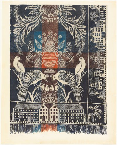 Couvre-lit de Boston Town - Magnus S. Fossum