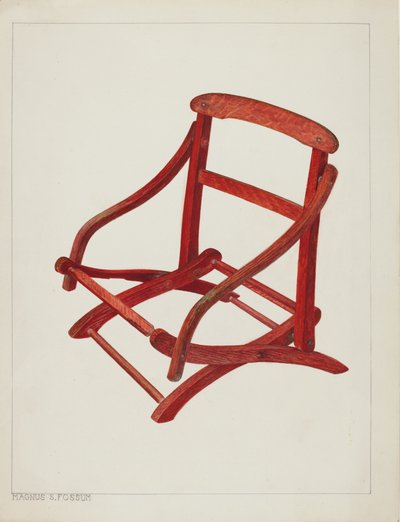 Chaise pliante pour enfant - Magnus S. Fossum