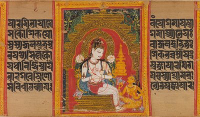 Bodhisattva Avalokiteshvara Exposant le Dharma à un Dévot - Mahavihara Master