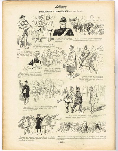 La Baïonnette, Satirique en Couleurs - Henri Maigrot