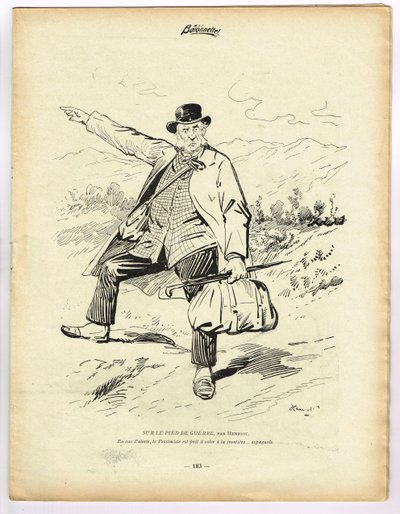 La Baionnette, satirique en couleurs - Henri Maigrot