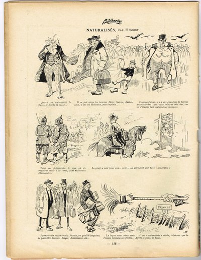 La Baïonnette, Satirique en couleurs - Henri Maigrot
