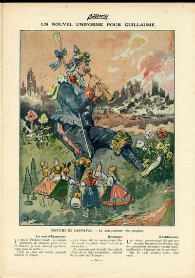 La Baïonnette, Satirique en Couleurs - Henri Maigrot