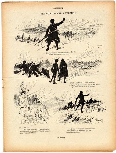 La Baïonnette, Satirique en N & B - Henri Maigrot