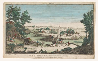 Vue sur la rivière et l