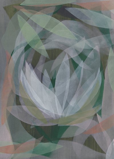 Fleur de lotus abstraite - Maira Ribena