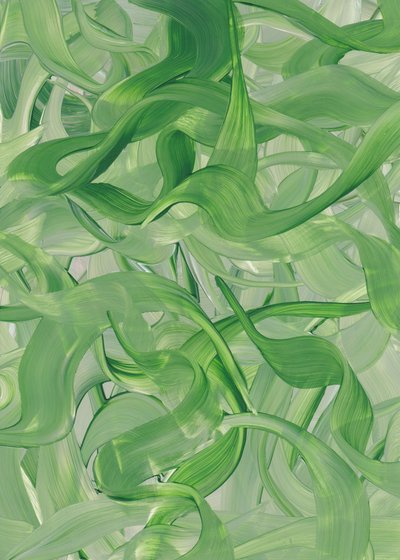 Tourbillons verts fluides - Maira Ribena