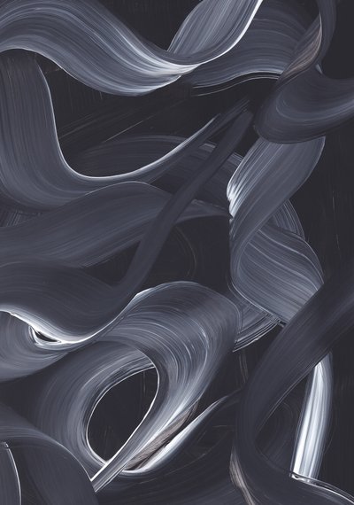 Courbes fluides et monochromes - Maira Ribena