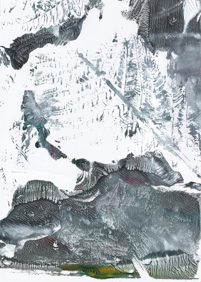 Paysage abstrait glacé - Maira Ribena