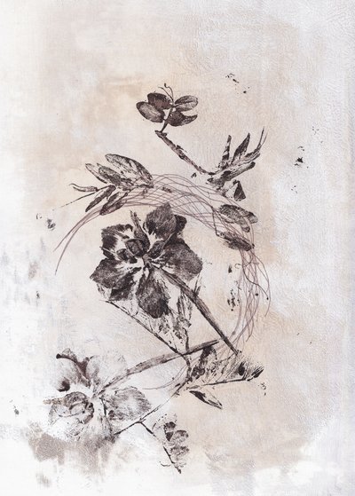 Sepia Botanical Flow - Maira Ribena