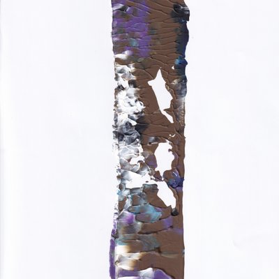 Bande de peinture texturée - Maira Ribena