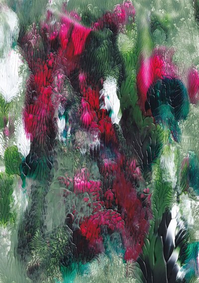 Abstrait floral éclatant - Maira Ribena