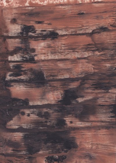Bois abstrait patiné - Maira Ribena