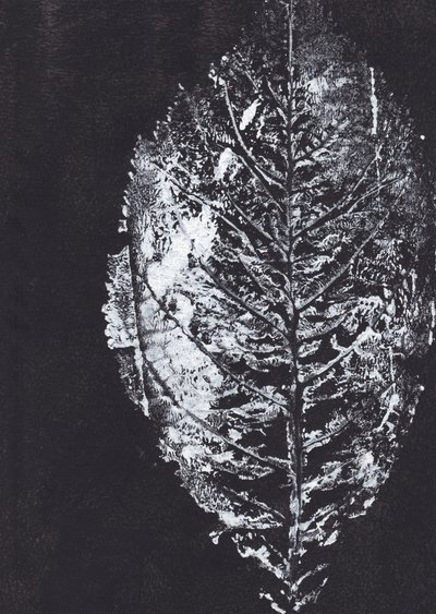 Impression de feuille blanche - Maira Ribena