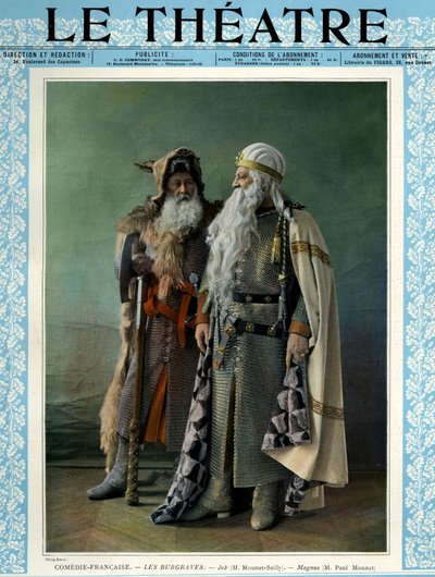 Jean Mounet-Sully et Paul Mounet en Job et Magnus, couverture de 
