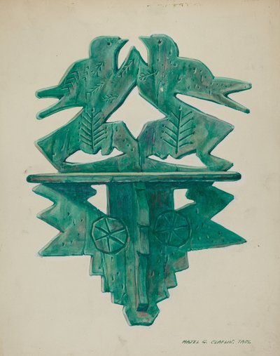 Étagère à oiseaux - Majel G. Claflin