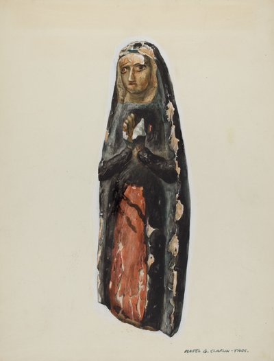 Vierge Bulto, vers 1939 - Majel G. Claflin