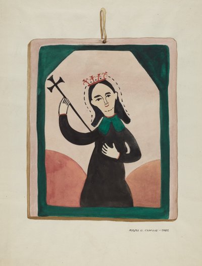 Retable de la Vierge - Majel G. Claflin