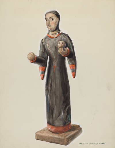 Santa Rita - Bulto - Majel G. Claflin