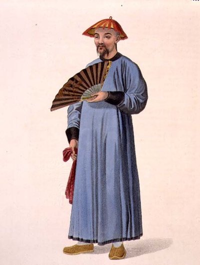 Un Mandarin en tenue d