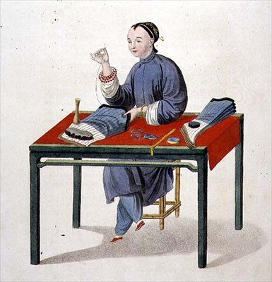 Une Femme Faisant des Bas, planche 3 de 