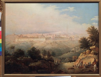 Vue de Jérusalem (Israël) - Maksim Nikiforovich Vorobiev