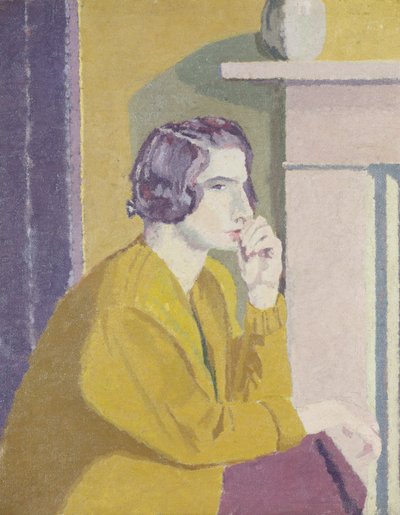 Fille en cardigan jaune - Malcolm Drummond